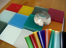 Colored Laminated Glass