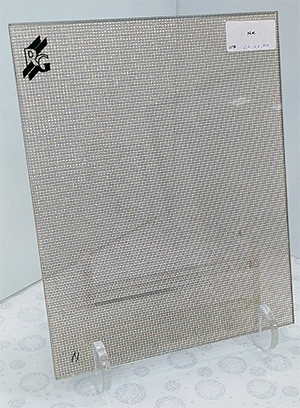 Fabric Laminated Glass