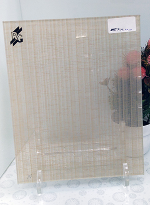 Fabric Laminated Glass