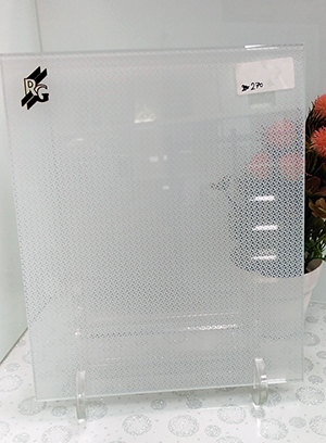 Fabric Laminated Glass