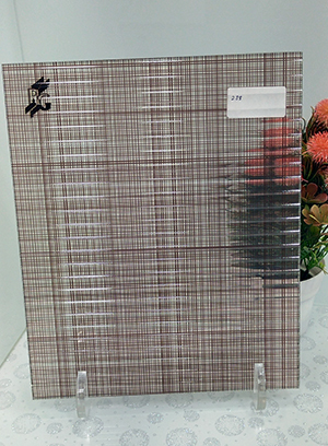 Fabric Laminated Glass