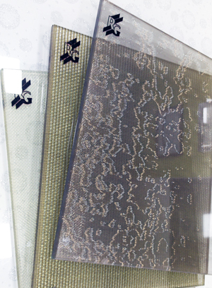Fabric Laminated Glass