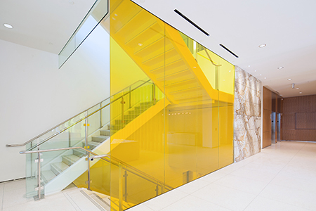 Colored Laminated Glass