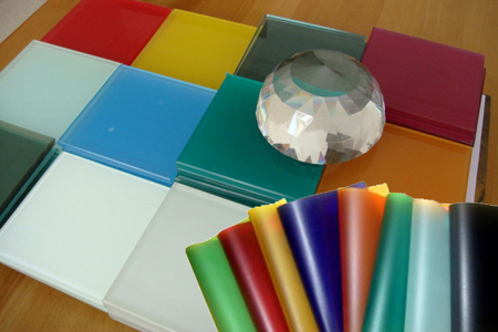 Colored Laminated Glass